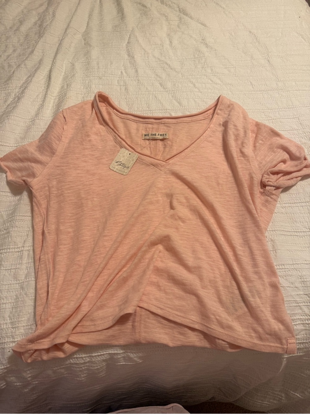 free people v neck shirt